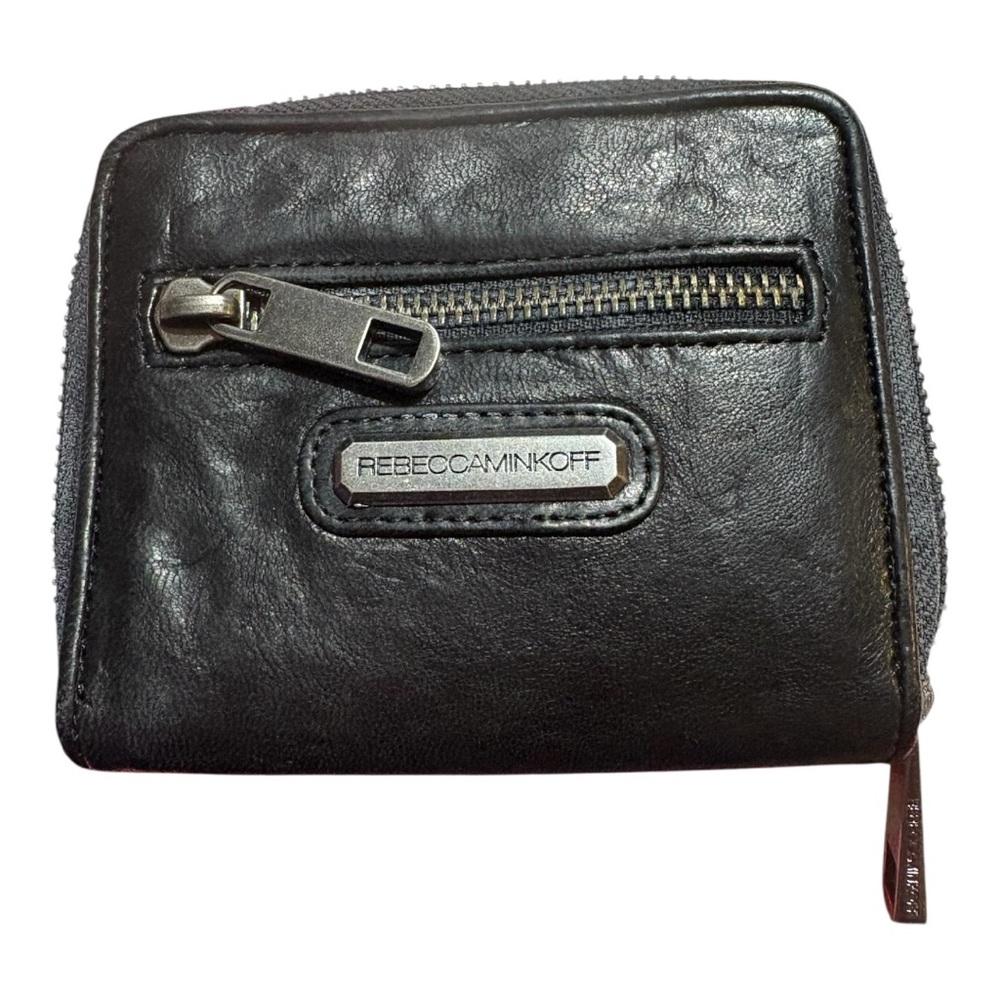 Rebecca Minkoff Black Leather Zip Wallet – NWT / Never Used